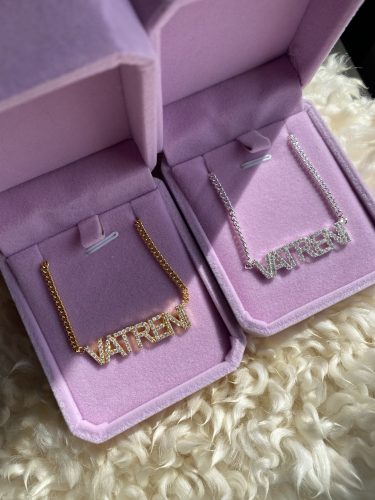 VATRENI Necklace with Diamonds photo review