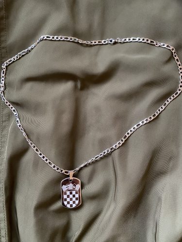 Croatian Grb Necklace - Stainless Steel photo review