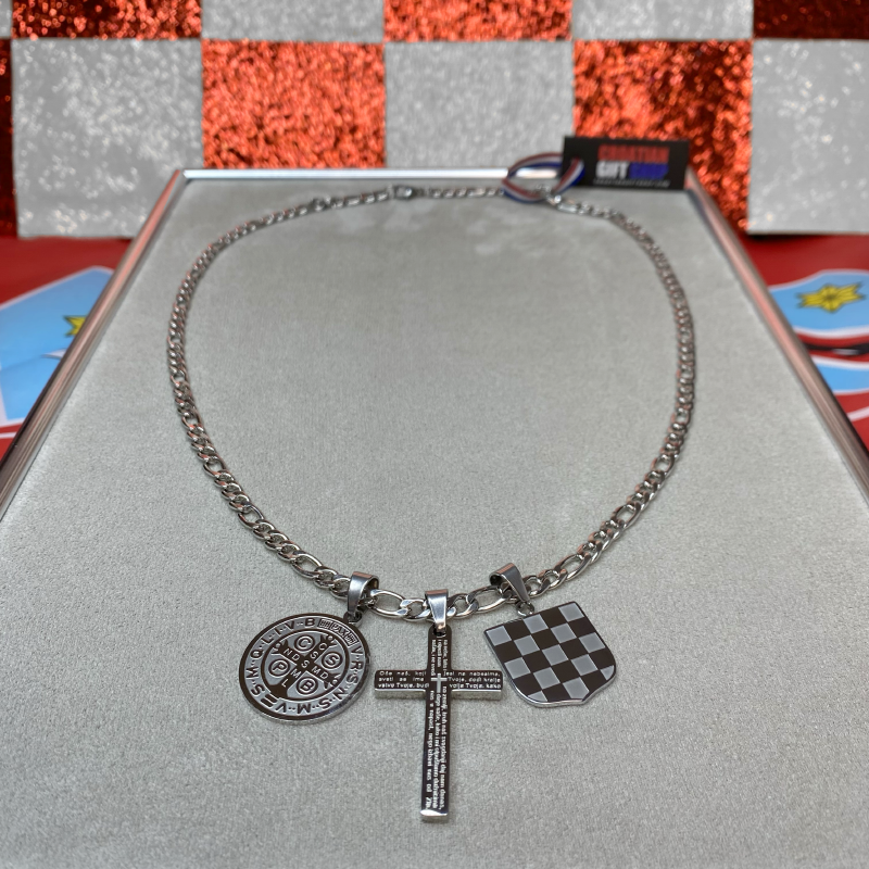 Povijesni Grb s Križem Oče Naš i Medaljom sv. Benedikta Lančić – Figaro Vez - Image 5